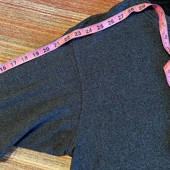 Haggar Mens Mock V-Neck Ribbed Sweater - Picture 7 of 9